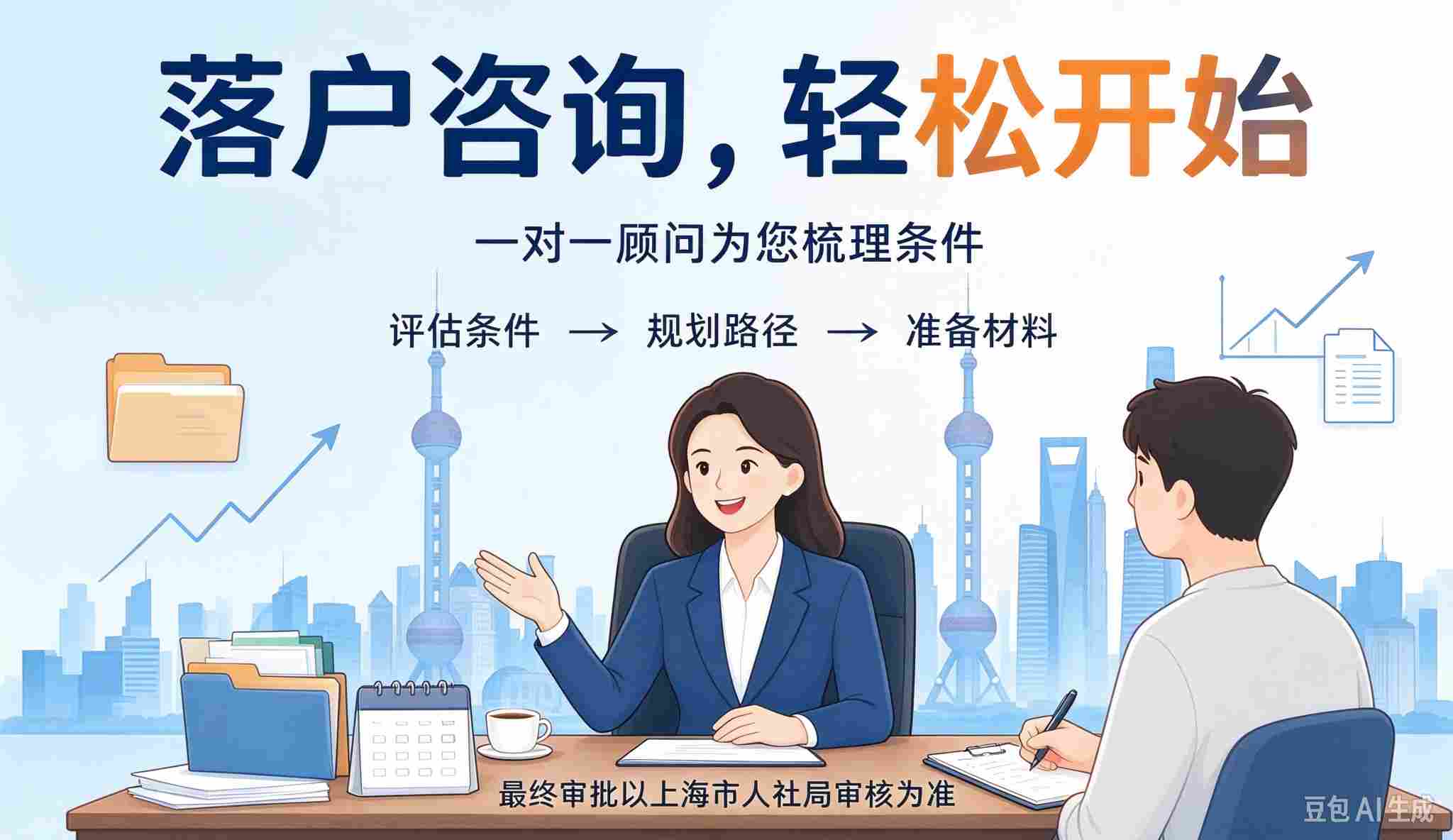 上海落户四大通道申报材料清单汇总，提前备好少返工